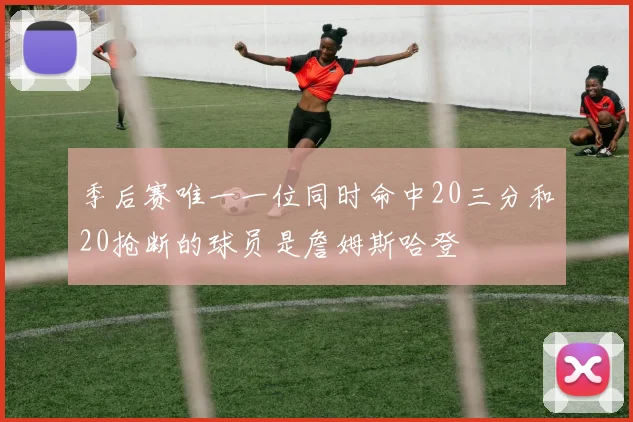 季后赛唯一一位同时命中20三分和20抢断的球员是詹姆斯哈登
